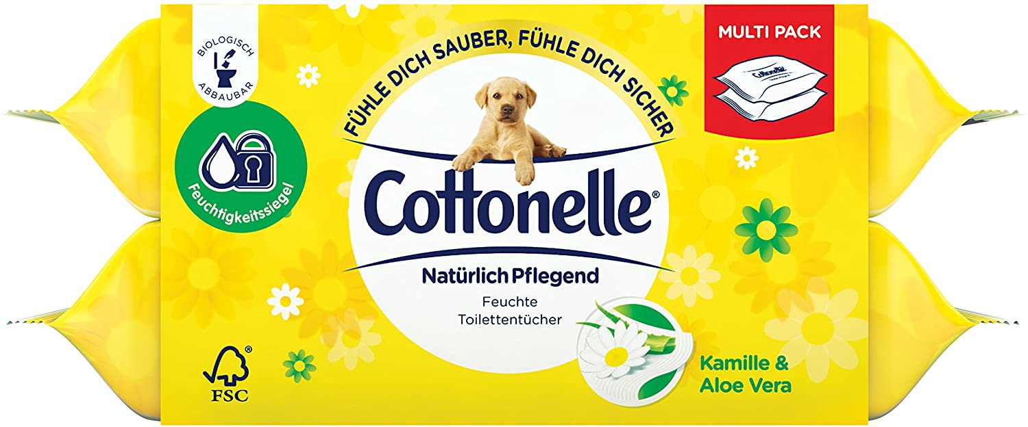 Cottonelle® Natürlich Pflegend