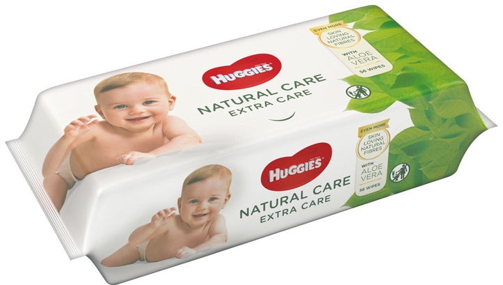 Huggies® Natural Biodegradable Feuchte Babypflege-Tücher